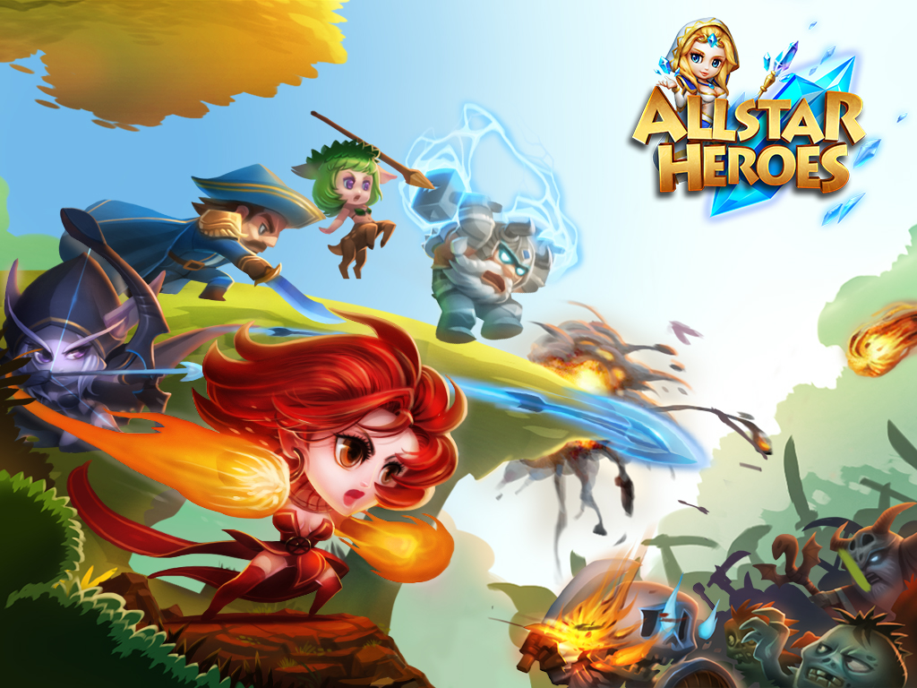 Allstar Heroes is a strategic online RPG headed to iOS and Android