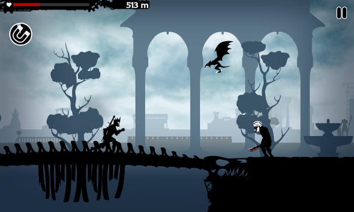 Kickstart this: Dark Lands is an 'endless battle runner' with lots of beasts and blood