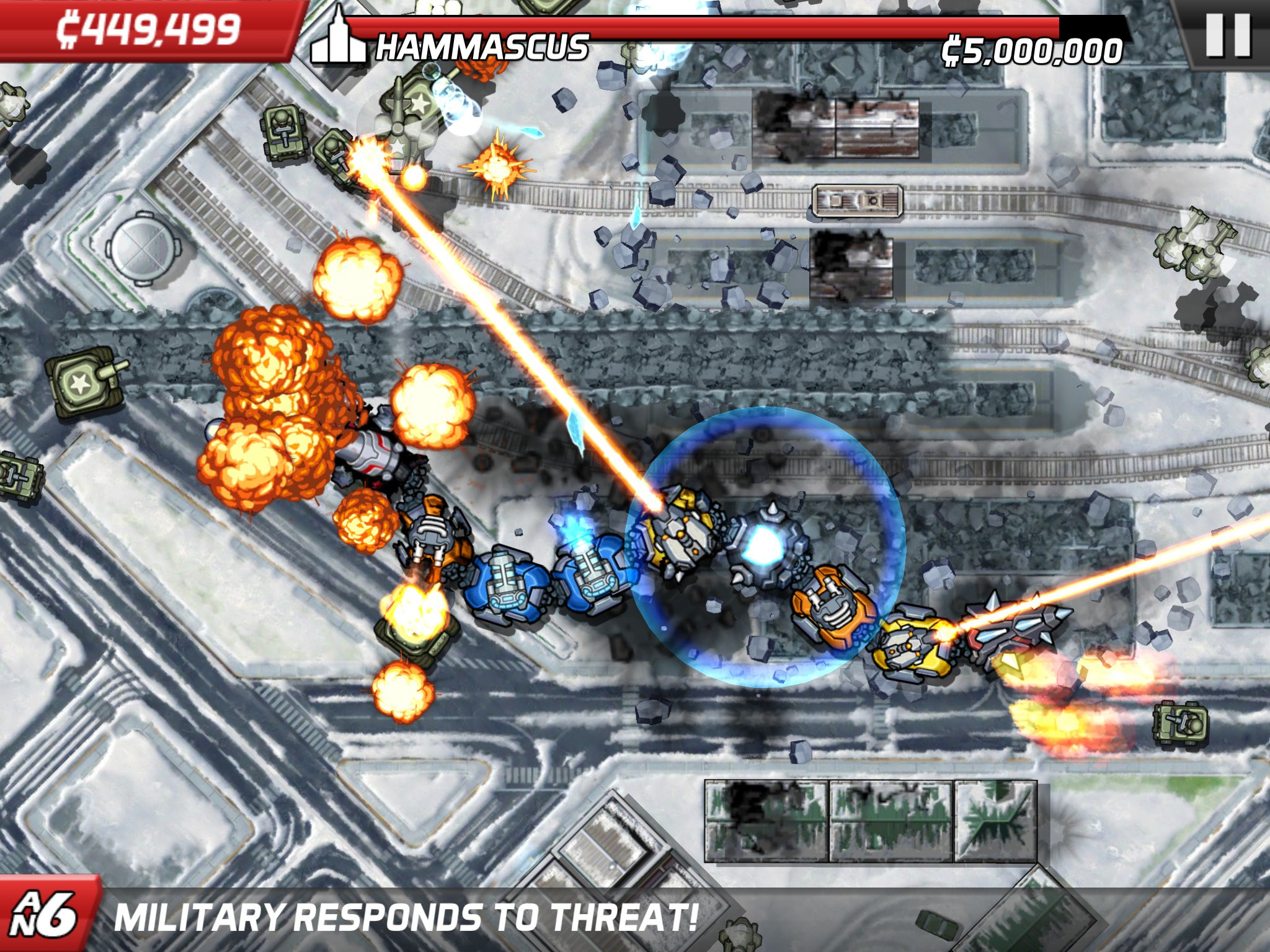 Colossatron: Massive World Threat and Age of Zombies are just two of the games you can grab for nothing in Halfbrick's huge iPad and iPhone sale