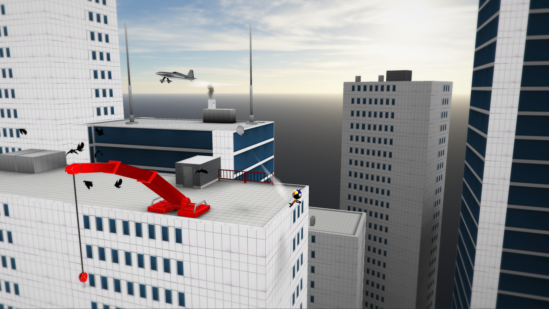 Pack your parachute and take a leap in Stickman Base Jumper 2, coming in hot on iOS and Android devices now