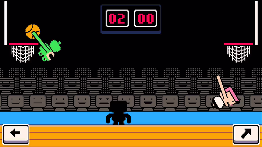 Short-and-simple sports game Dunkers out now on iTunes