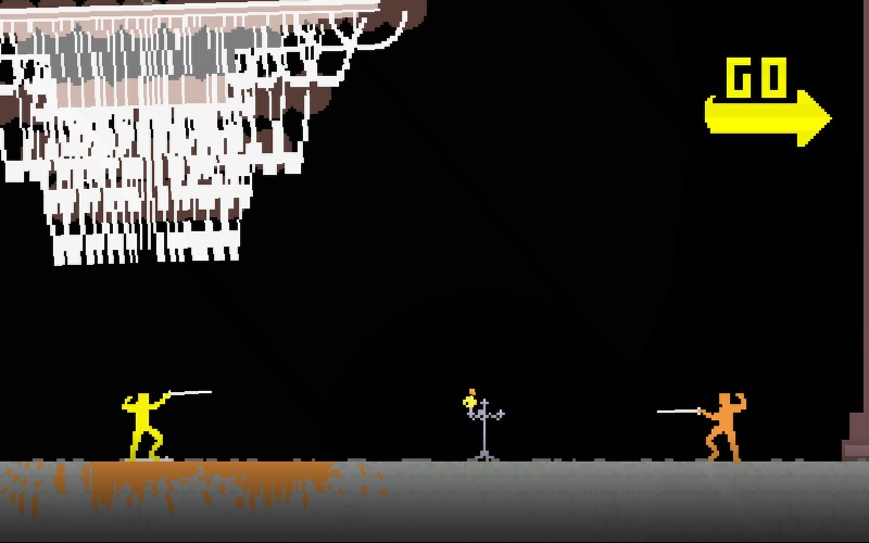 Frantic fencing fighter Nidhogg arrives on PS Vita in Europe today