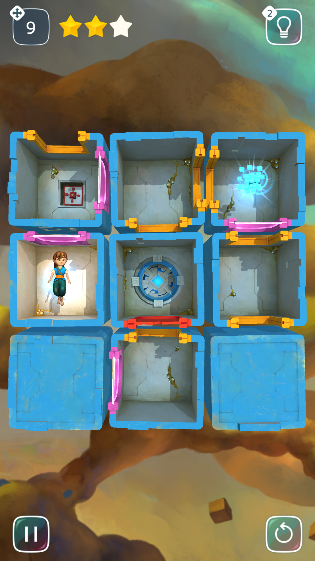 Level-twisting puzzler Warp Shift gets discounted in first sale
