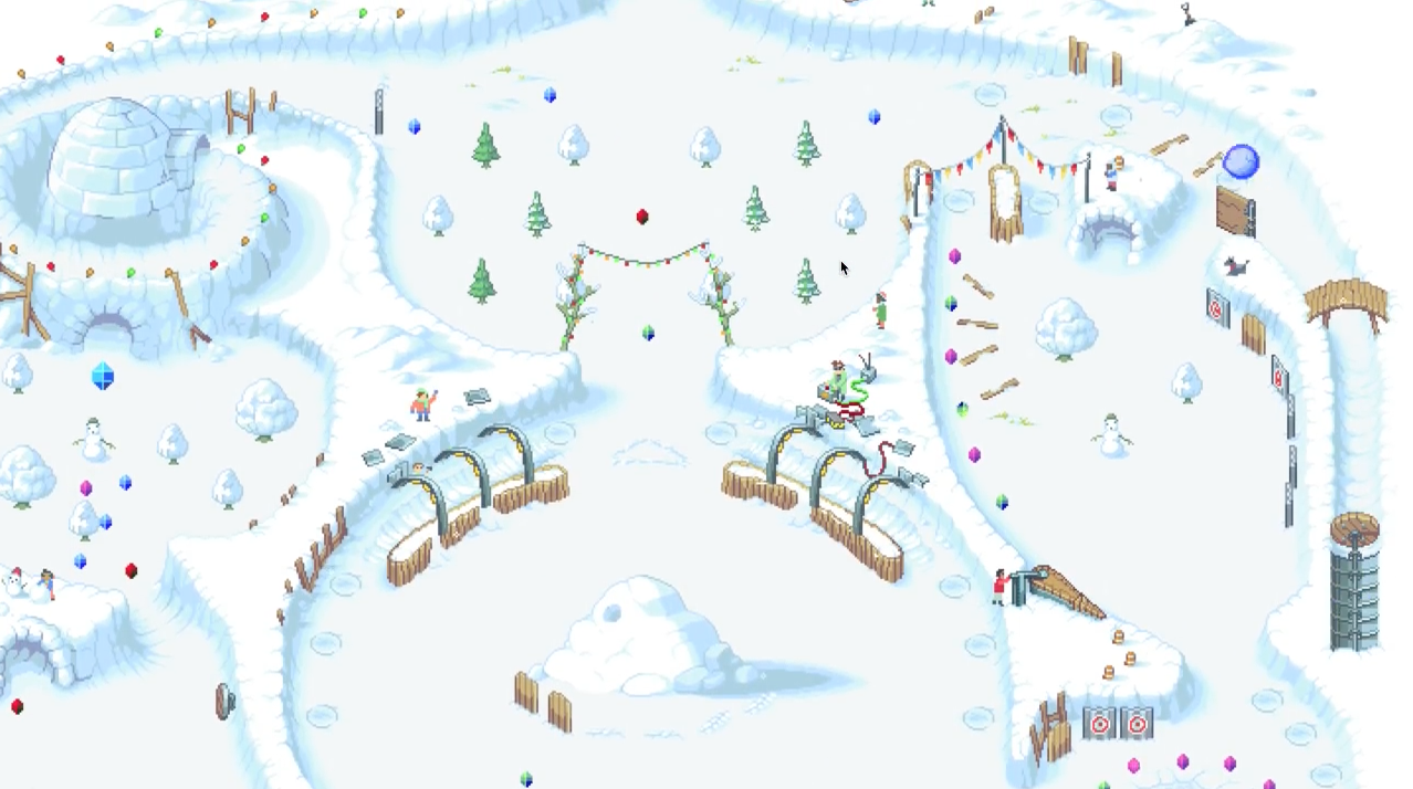 [Update] Pixeljam's wintery Pinball game Snowball! is utterly stunning