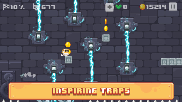 Cat Knight Story is a retro, fast-paced reaction platformer featuring cats