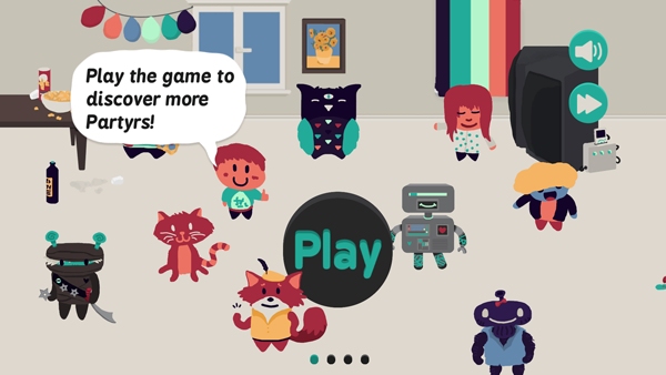 Partyrs is an upcoming iOS puzzle game about keeping drunk giraffes and dancing aliens happy