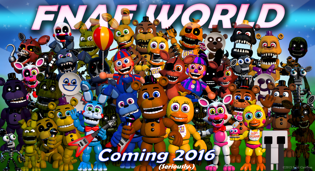 Scott Cawthon says the Five Nights At Freddy's RPG won't be out until 2016