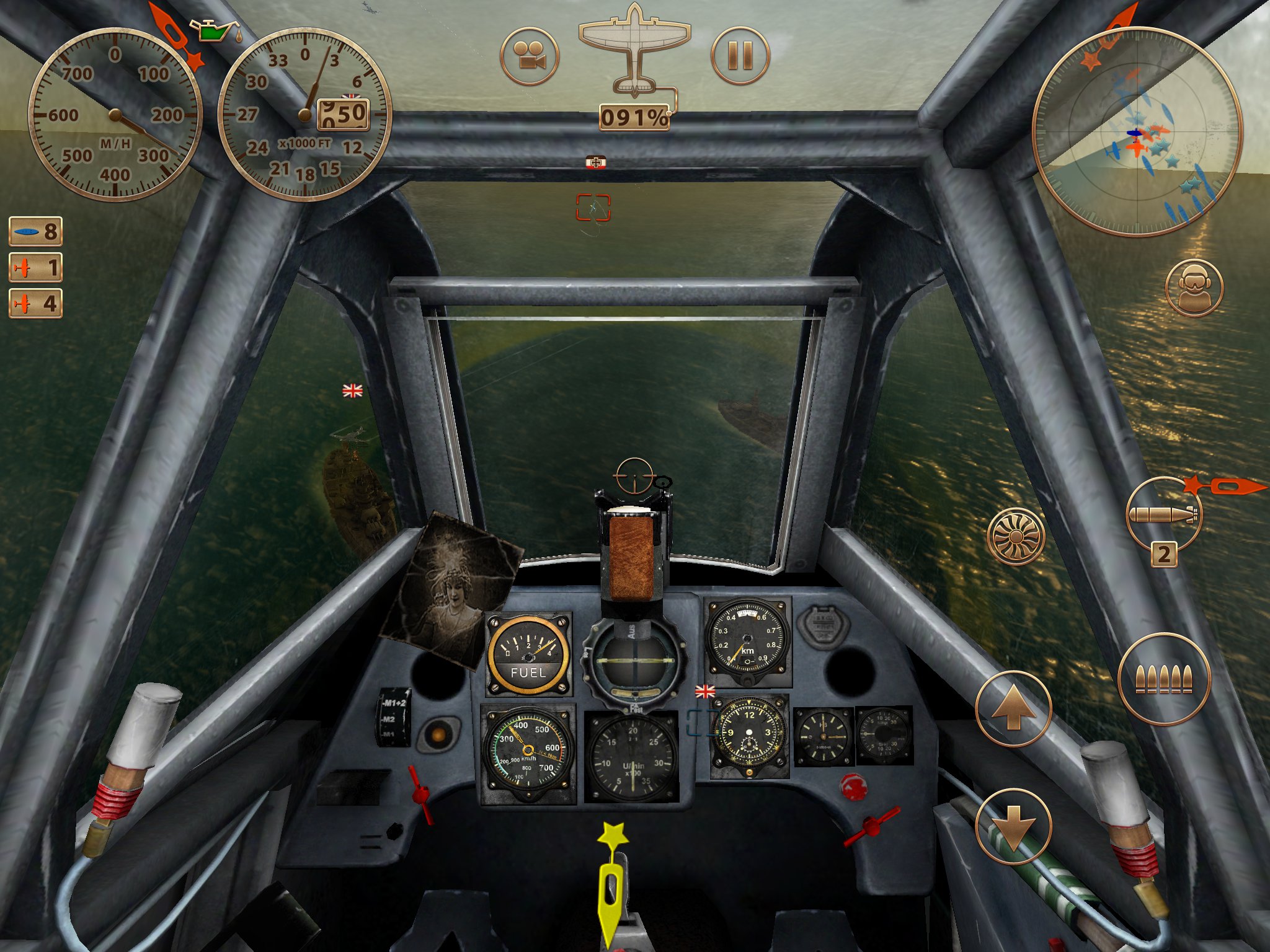 Ancient iOS flight sim Sky Gamblers: Storm Raiders finally divebombs onto Android