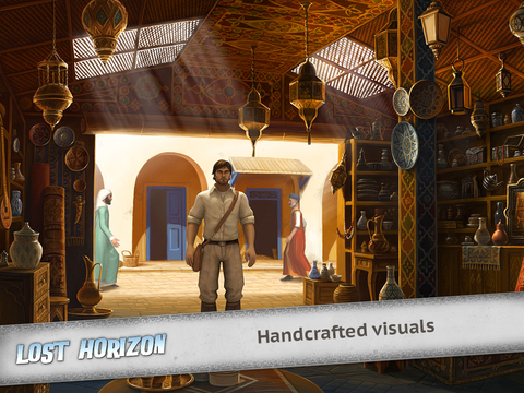 PC point and click Lost Horizon is racing Nazis to Tibet, on iPhone and iPad right now