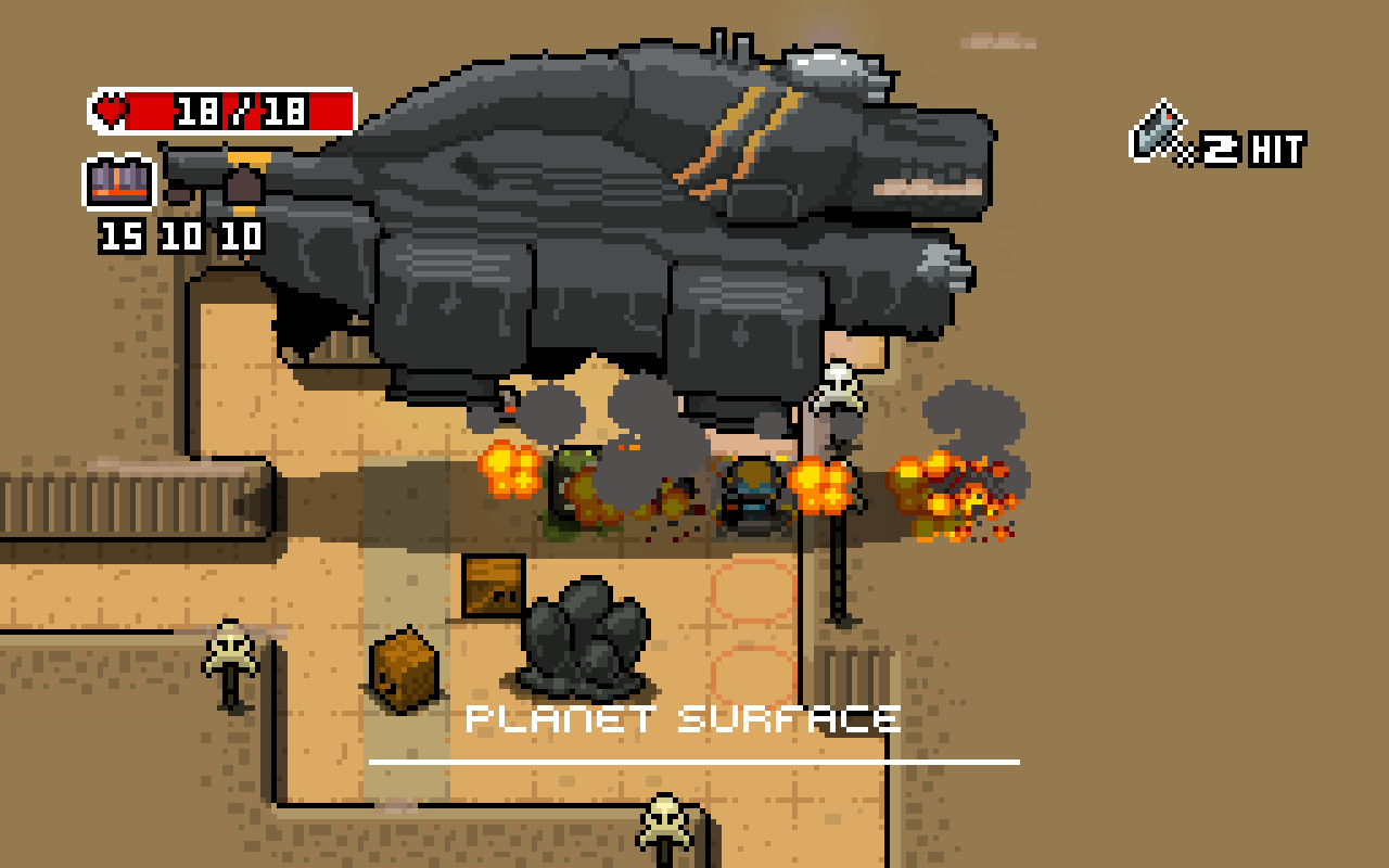 Space Grunts, Orangepixel's turn-based roguelike, is now available for Nintendo Switch