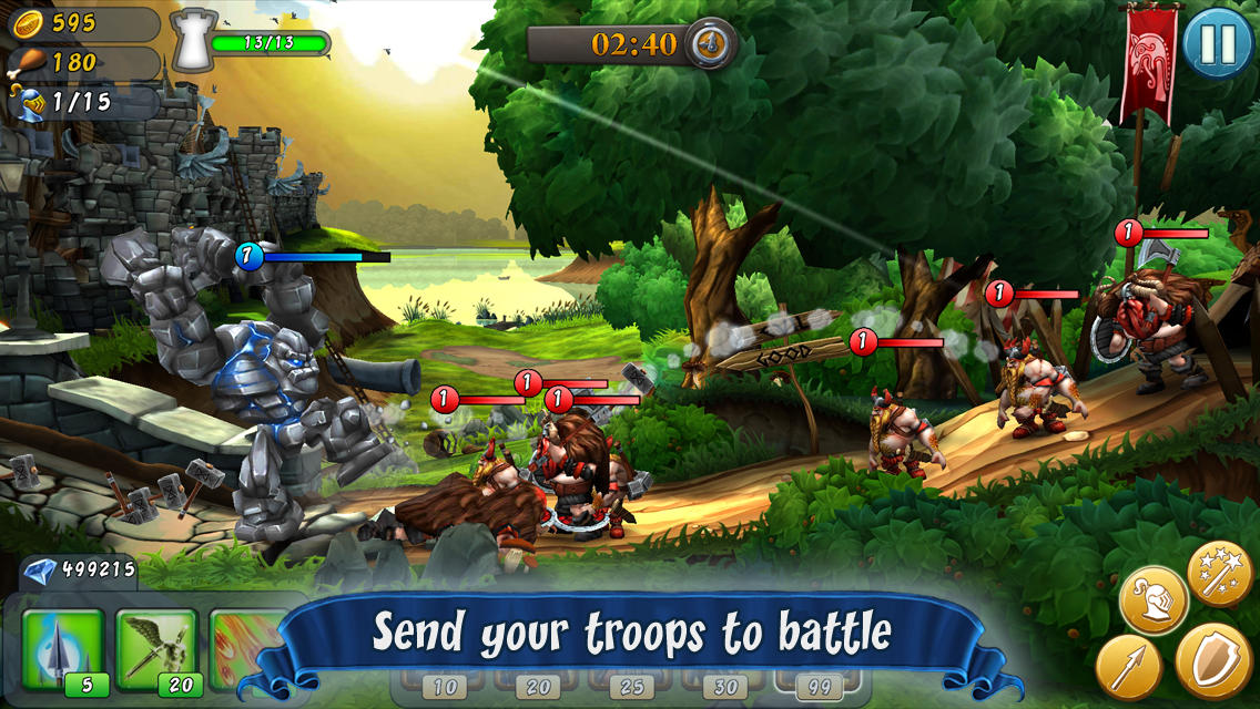 CastleStorm - Free to Siege is a medieval mash-up of Angry Birds and Swords and Soldiers that's out now for iOS and Android