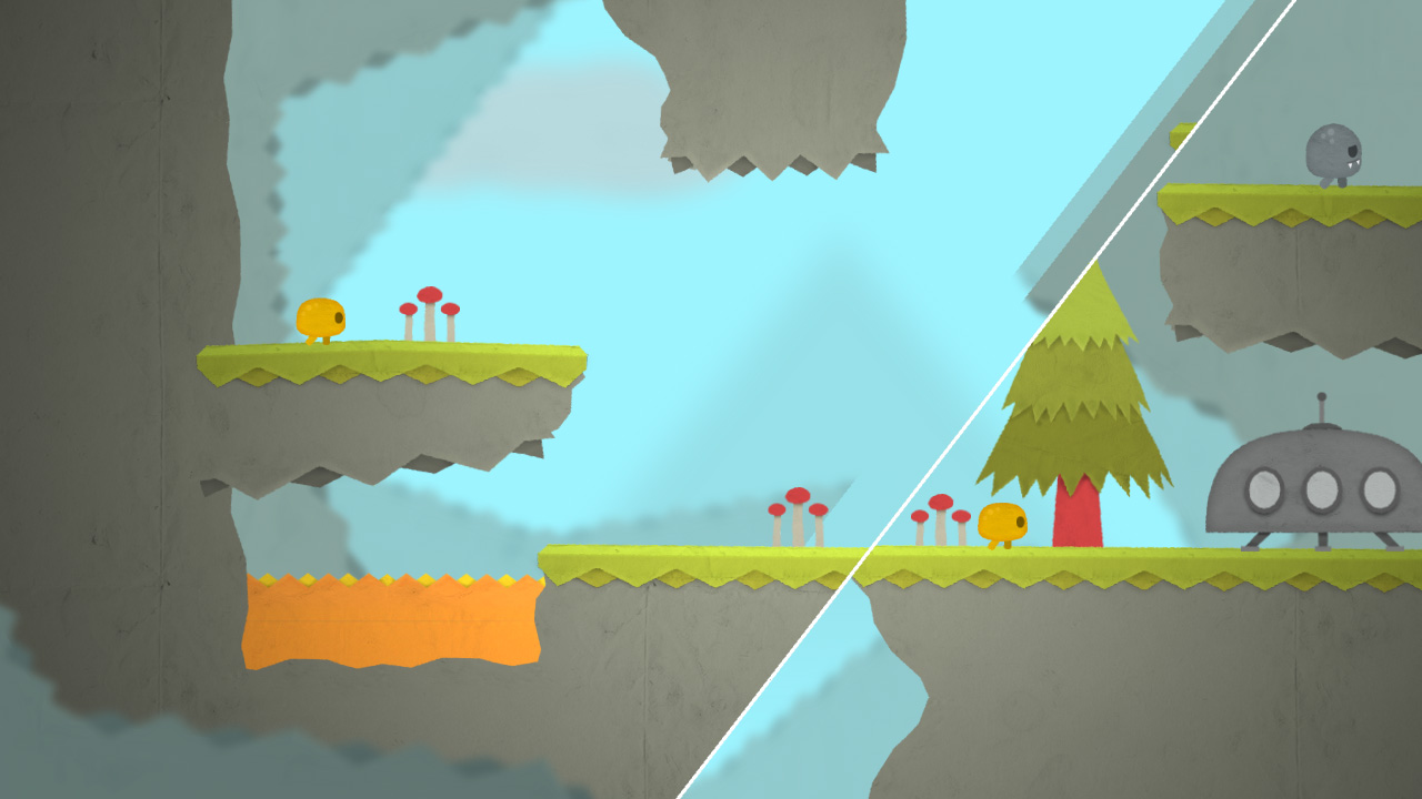 Splitter Critters is an upcoming level-slicing puzzler from the developers of Dark Echo
