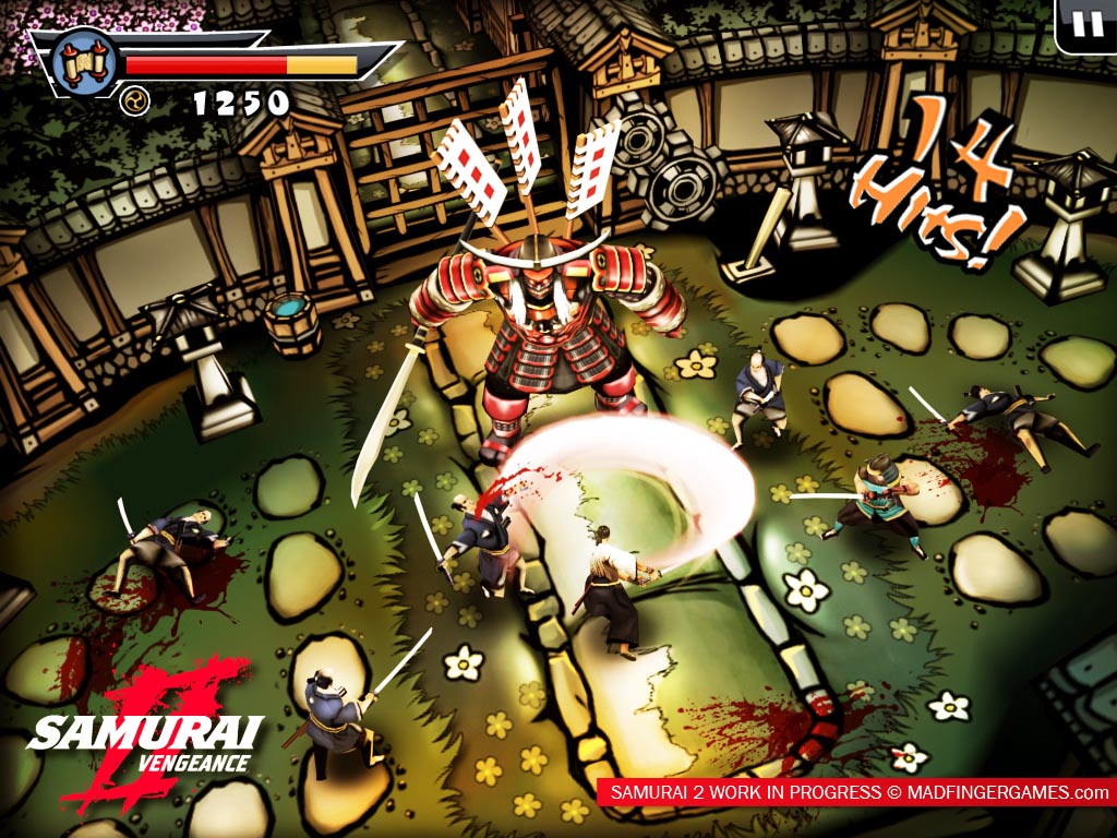 Samurai II: Vengeance has been preened and polished into an 'enhanced edition' and had its price cut down to 69p / 99c on iOS and Android