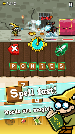 [Update] Spellspire is a neat word game that was soft launched in 2014, finally out now