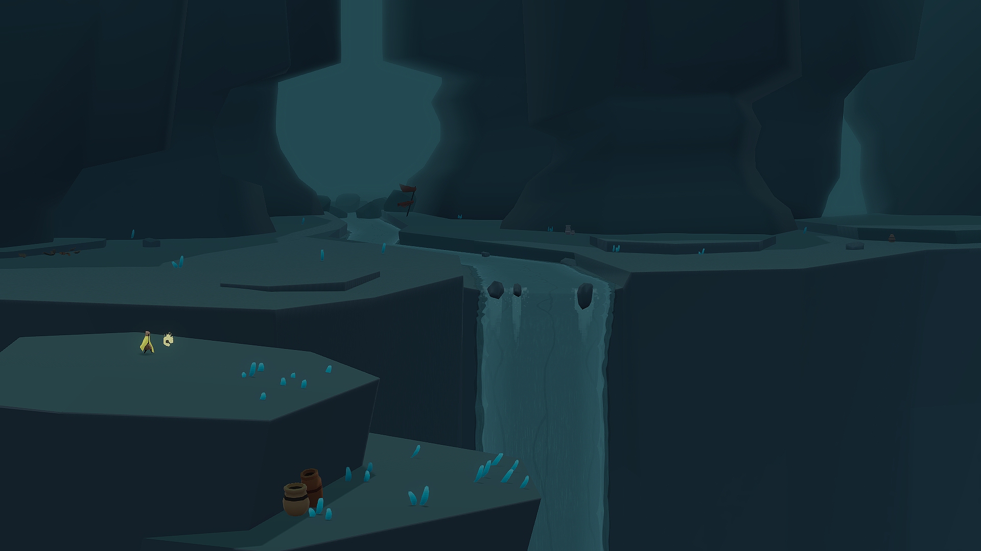 Low-poly landscapes and graceful leaps are all present in the new Distant trailer
