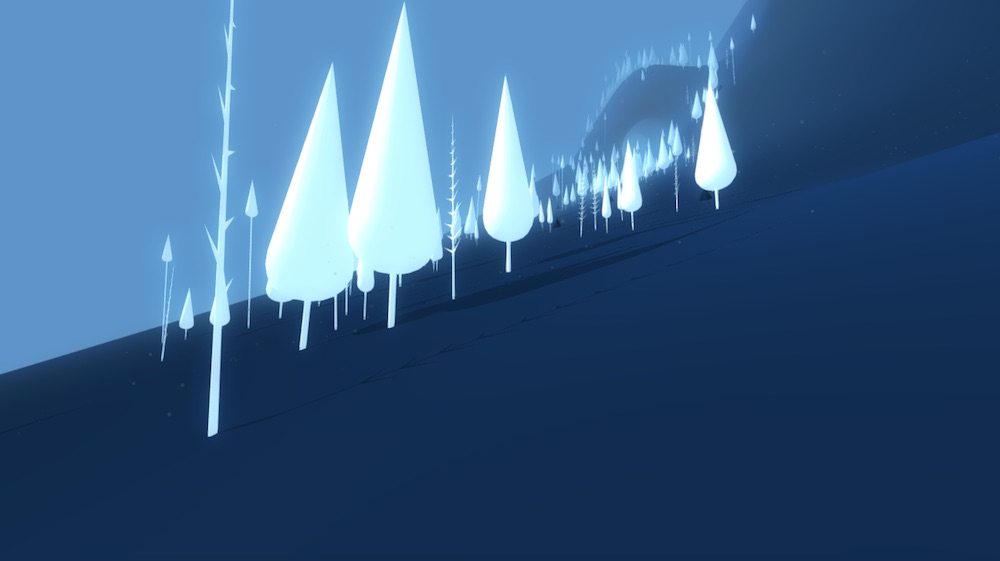 Down is an atmospheric exploration game that springs to life in beat with your own music