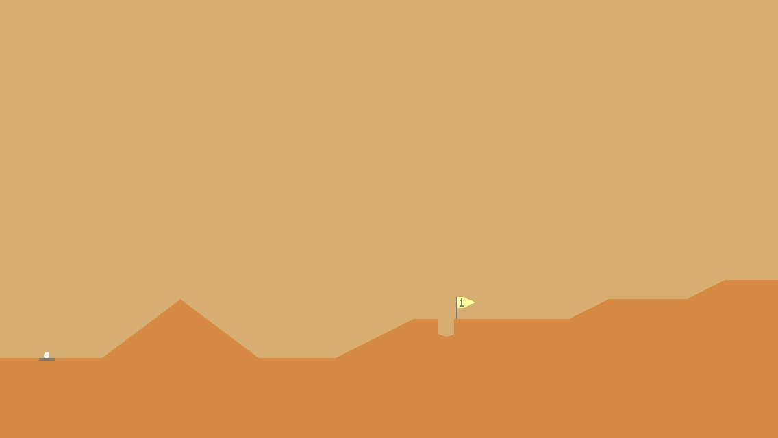 Someone stitched together 10,000 holes in Desert Golfing and made a video