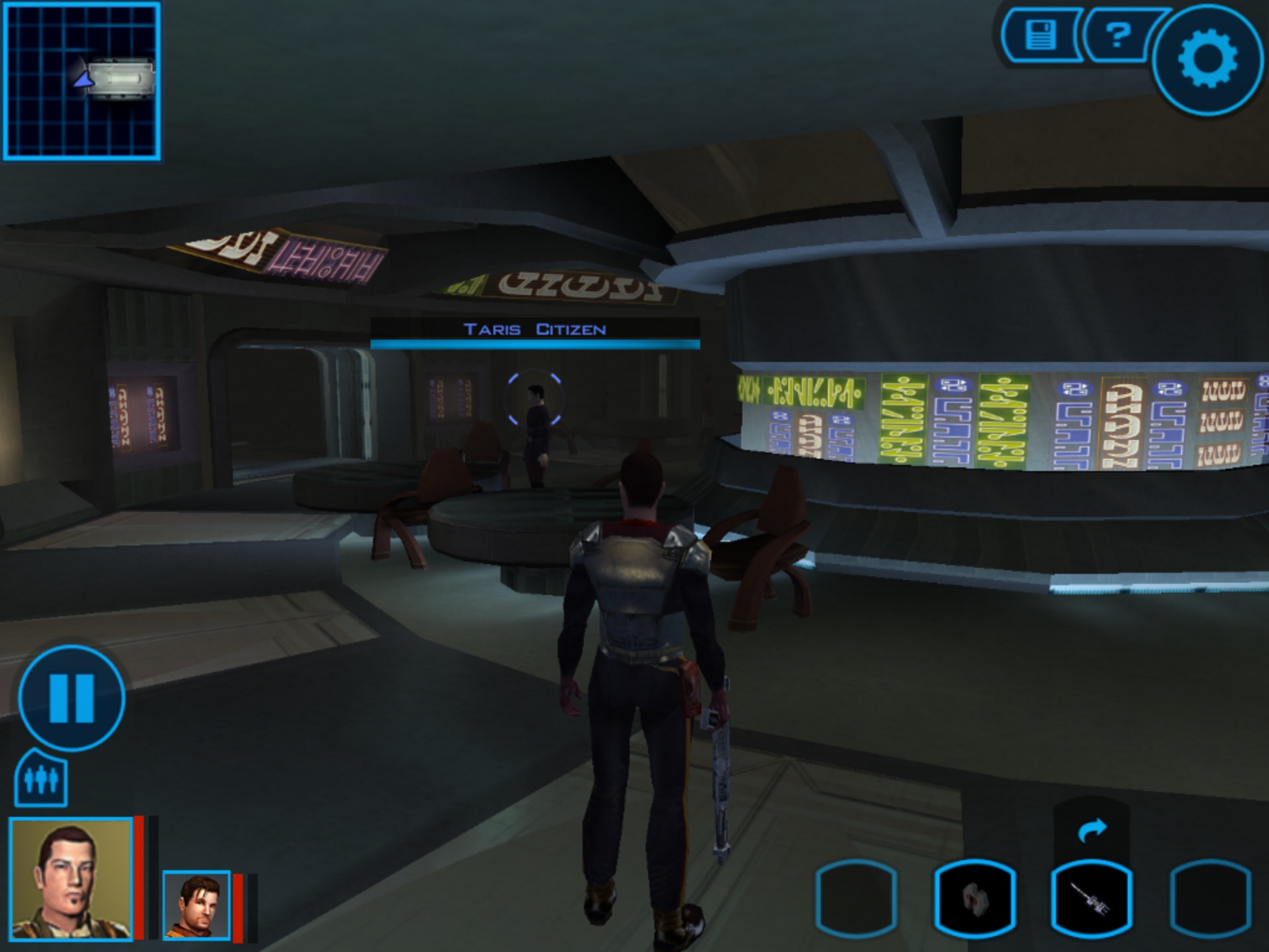 Knights of the Old Republic will become a Universal iOS game in the not-too-distant future