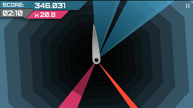 Test your tapping skills in 'techno arcade game' Spinner Tronic, out on iOS right now