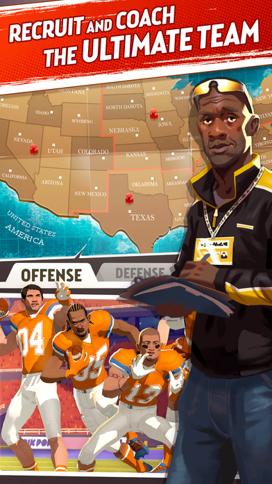 Rival Stars College Football is PikPok's new gridiron strategy game