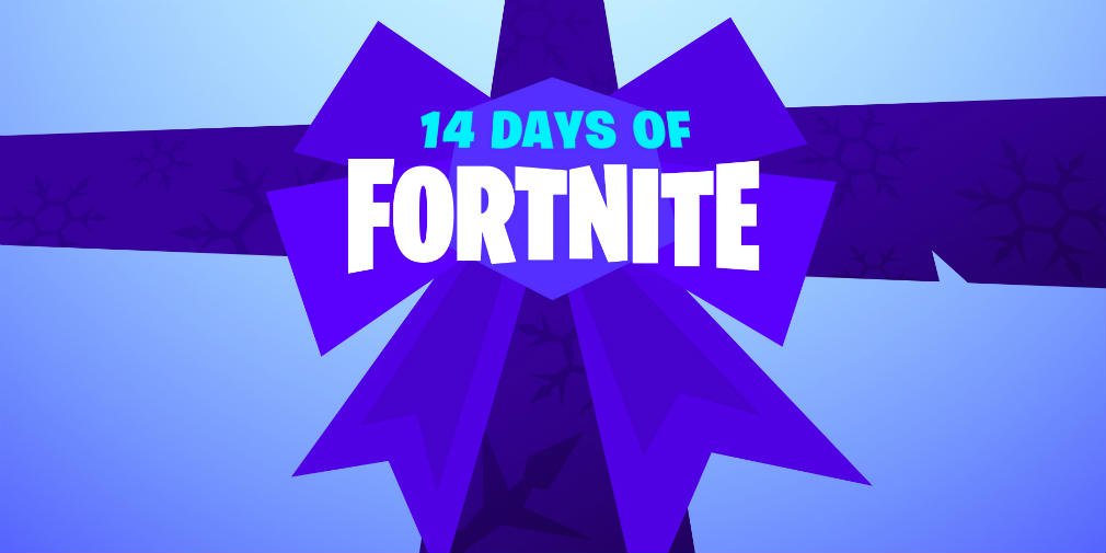 Epic Games is celebrating a successful year with 14 Days of Fortnite