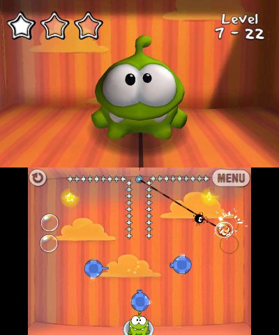 Zeptolab announces Cut the Rope: Triple Treat for Nintendo 3DS