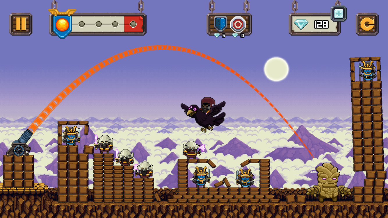 16bit cannon sim Tiny Empires looks to out-smart Angry Birds