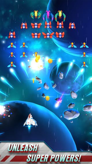 Galaga Wars brings some retro flare to the series, soft launched now