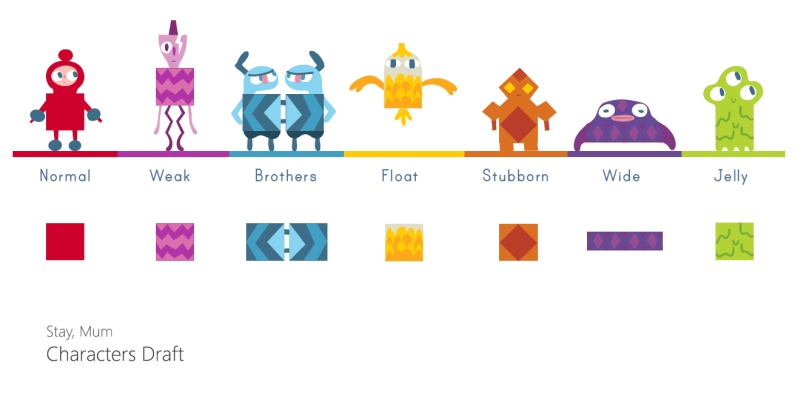 See imaginary friends in Stay, Mum's block puzzles while your mother ignores your cries