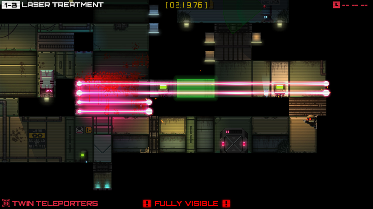 Stealth Inc: The Lost Clones DLC is ready to infiltrate your Vita with 20 new treacherous levels