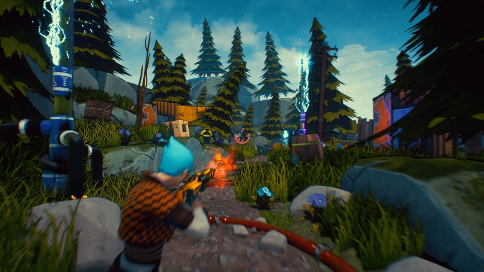 Crazy Justice is a new cel-shaded multiplayer shooter in development for Nintendo Switch