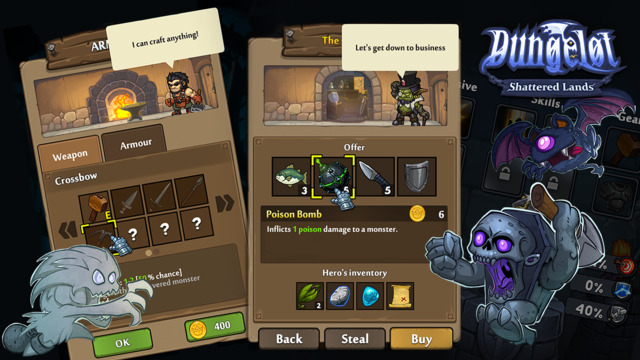 Dungelot: Shattered Lands breaks out of soft launch and launches fully on Android