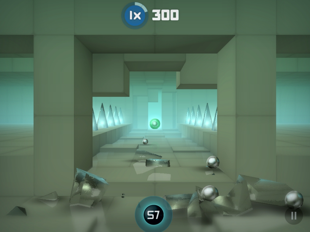 [Updated] Smash Hit is a first-person ambient stuff smasher for iPad and iPhone