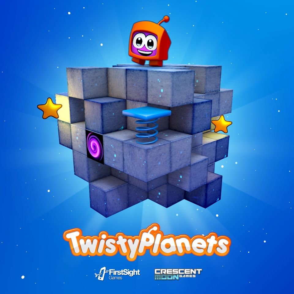 Twisty Planets is an upcoming cute but puzzling mash-up of Qbert and a Rubik's Cube