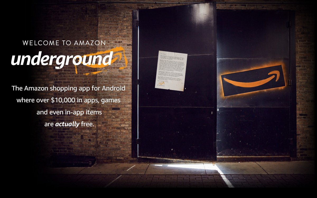 Amazon Underground offers over ten thousand dollars worth of apps, games, and IAPs free