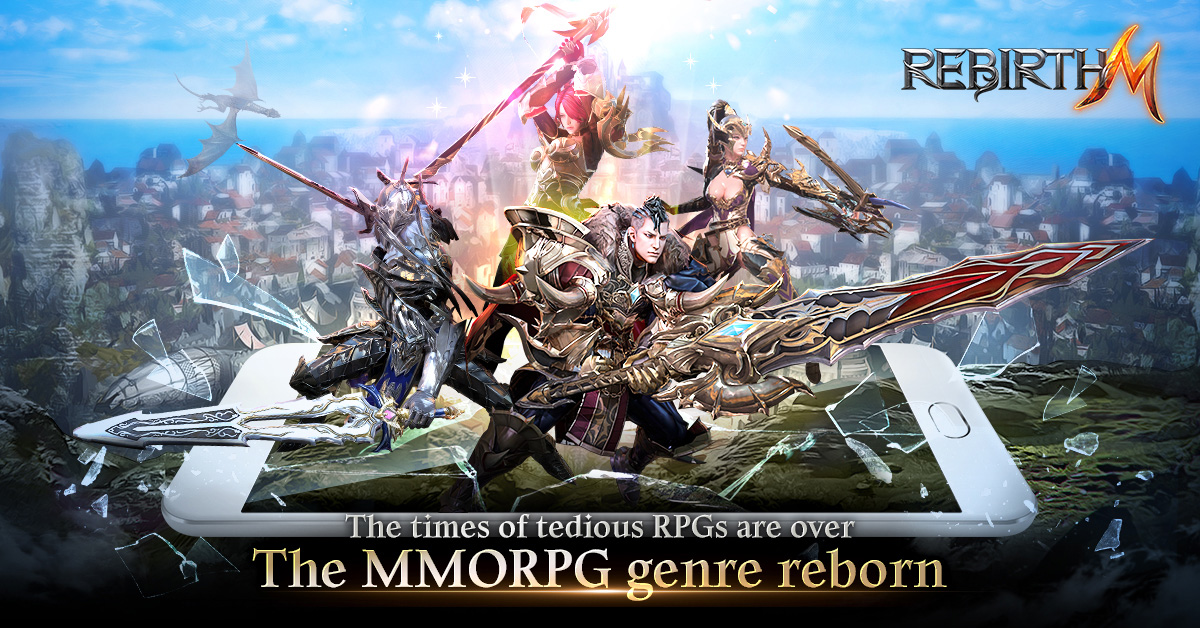 Mobile MMORPG RebirthM goes live in Brazil ahead of its global release