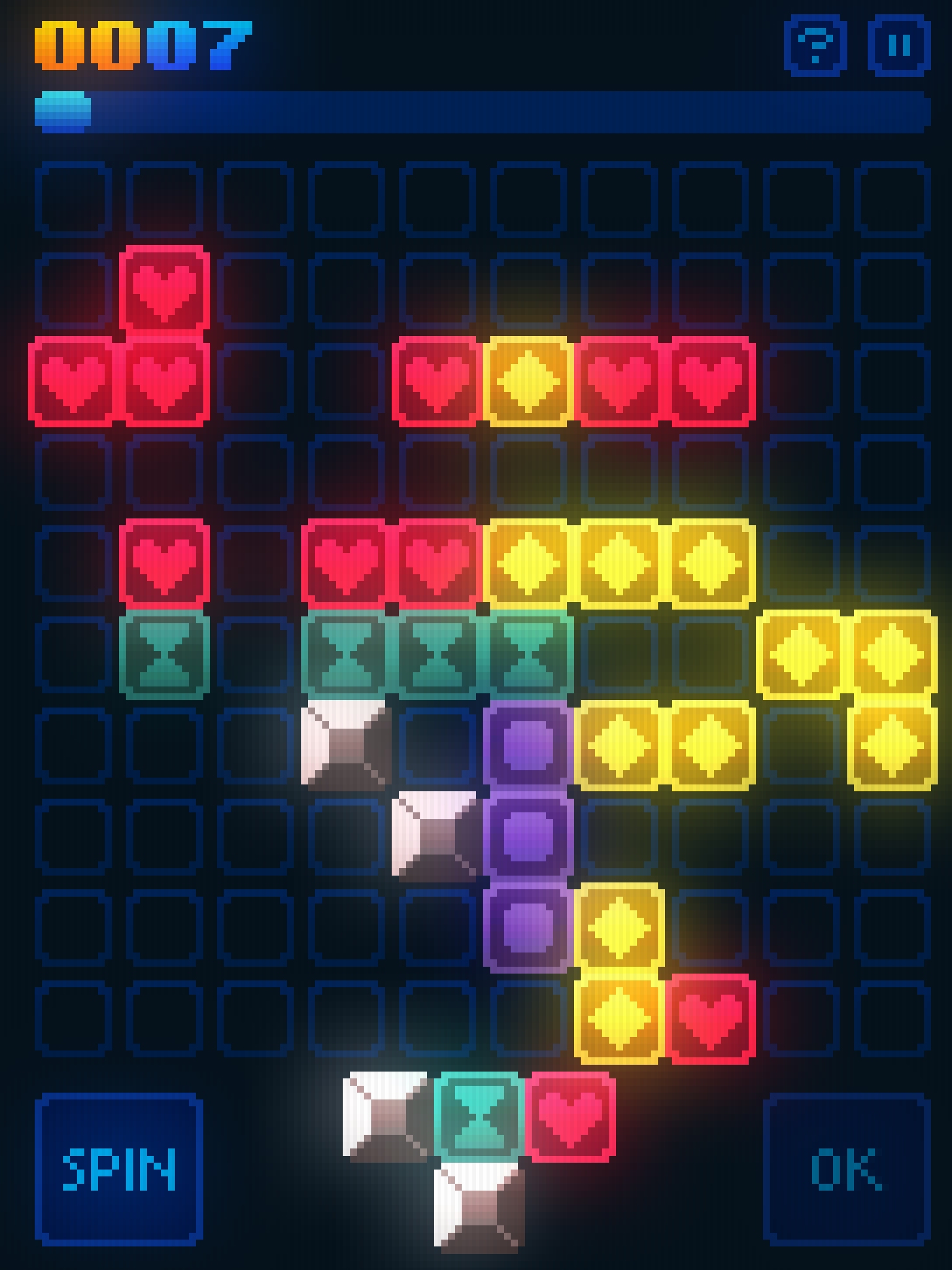 GlowGrid is a fresh take on Tetris, now available as a free-to-try game on iOS and Android