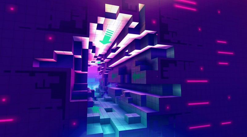 Out at midnight: Impossible Draw lets you travel through a hypnotic cyberspace of virtual symbols