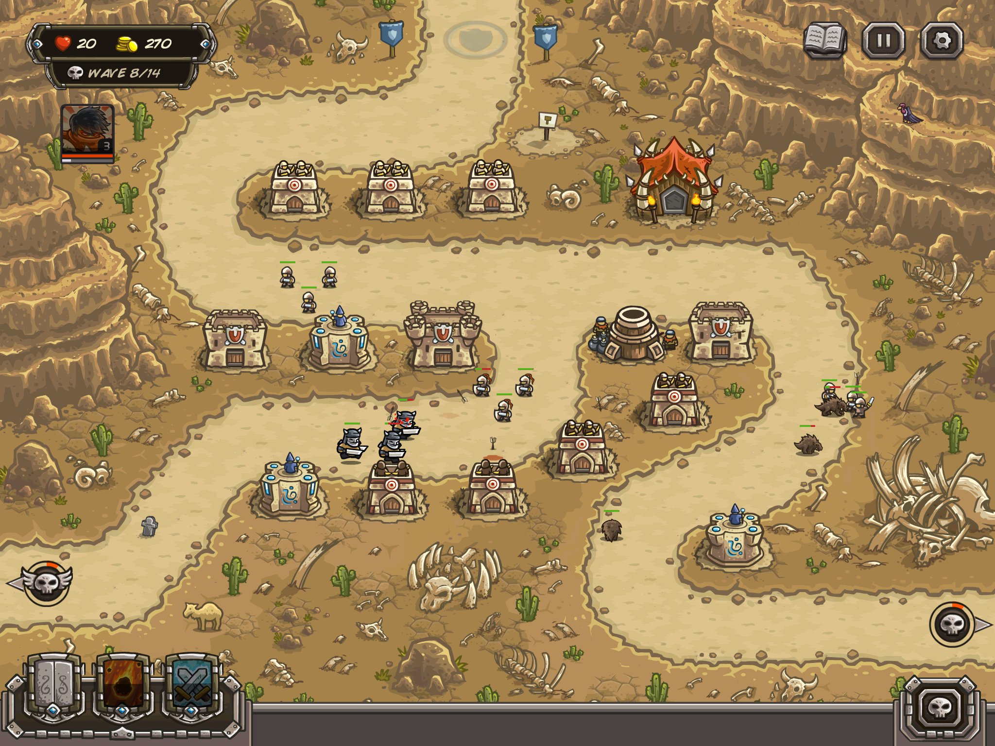 Tower defence classics Kingdom Rush and Kingdom Rush: Frontiers are dirt cheap on iPad and iPhone right now