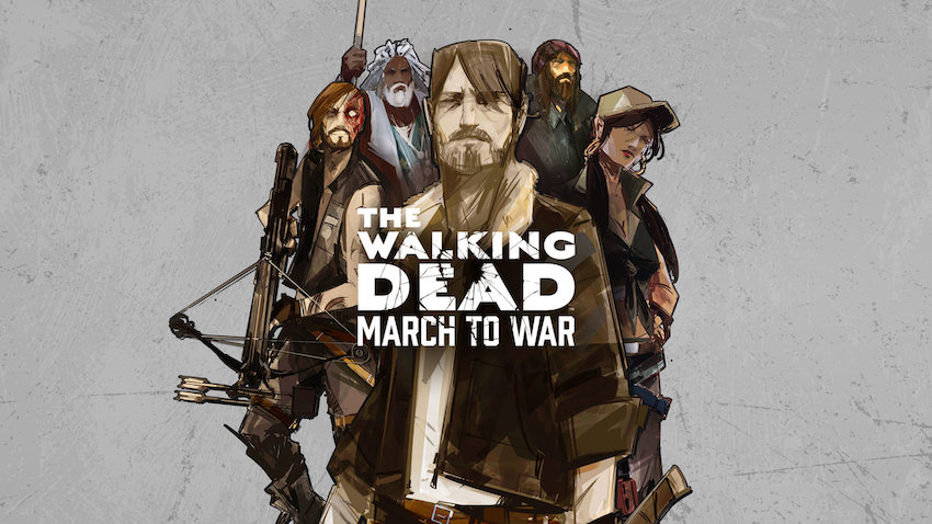 The Walking Dead: March to War takes place on an alternate timeline, just before 'All Out War'