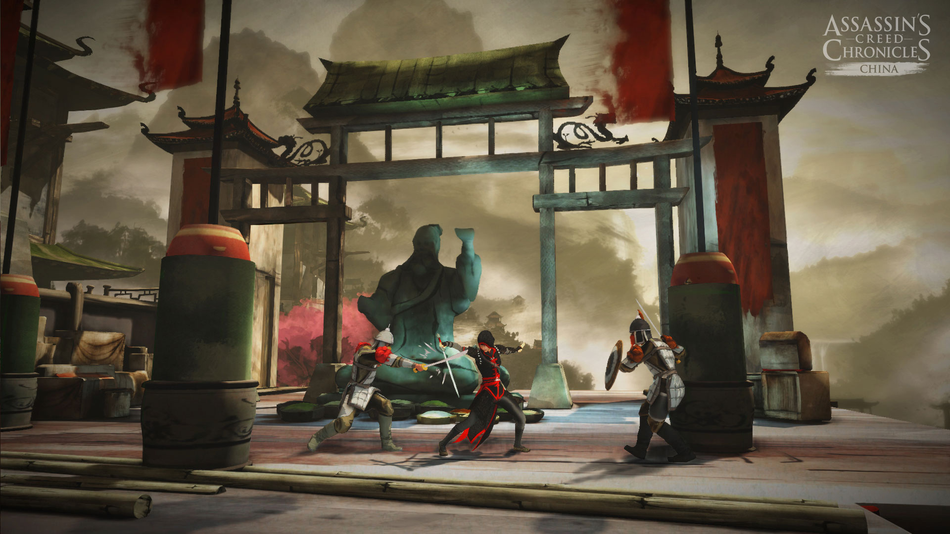 Assassin's Creed Chronicles is coming to Vita in April, as a trilogy pack