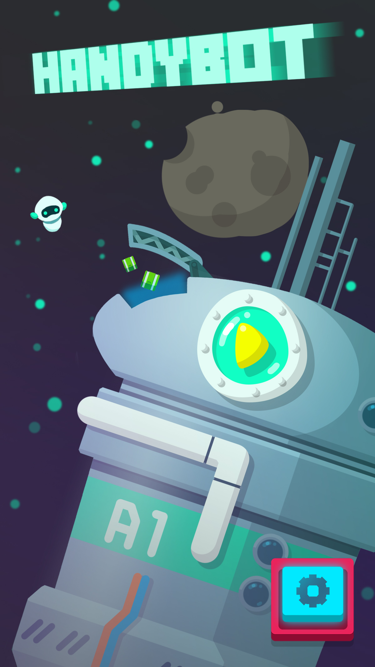 [Update] The quirky robo-puzzler HandyBot is out now on iOS