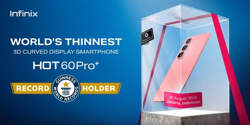 Infinix's Hot 60 Pro+ is now the record holder for world's thinnest phone