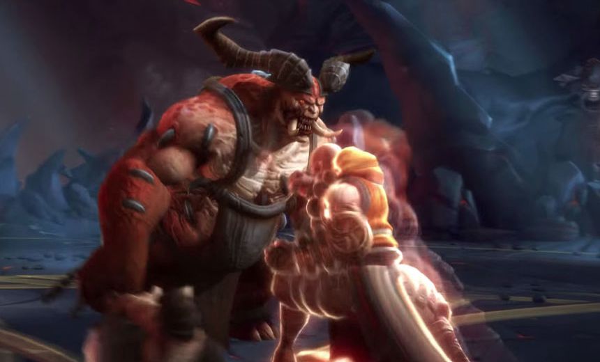 Did Blizzard already hint at the Monk's abilities in his reveal trailer?
