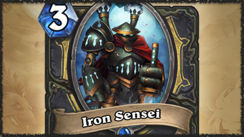New Goblins vs Gnomes card: Discipline your rogue deck with Iron Sensei!