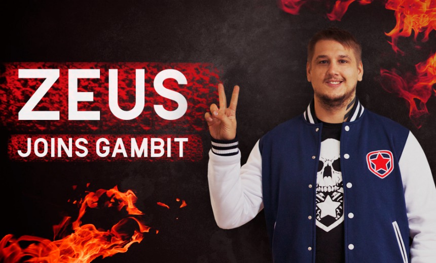 Daniil "Zeus" Teslenko joins Gambit Gaming