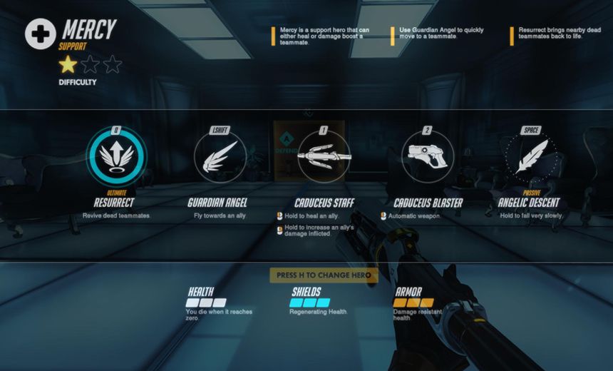 Effects of the Beta: Hero overviews out-of-game