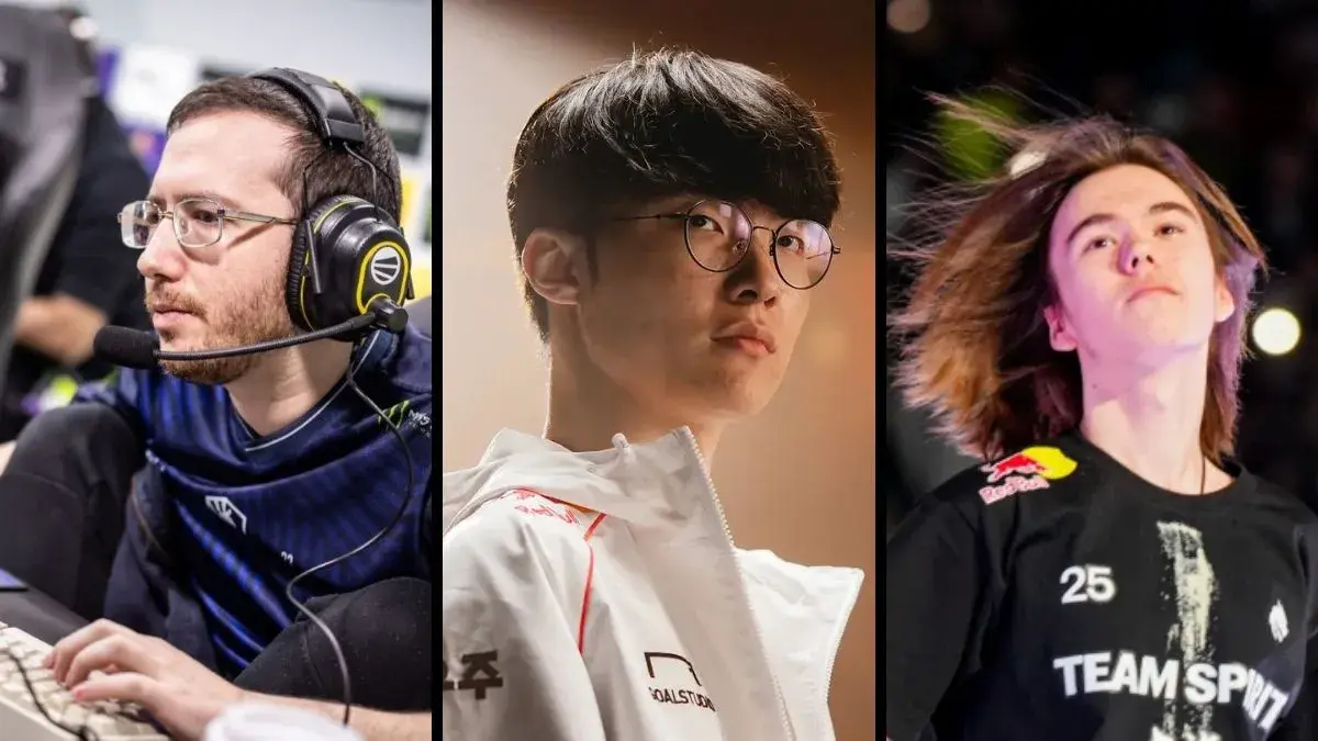Here are GosuGamers' picks for Player of the Year in Dota 2, CS2, MLBB, LoL, and VALORANT