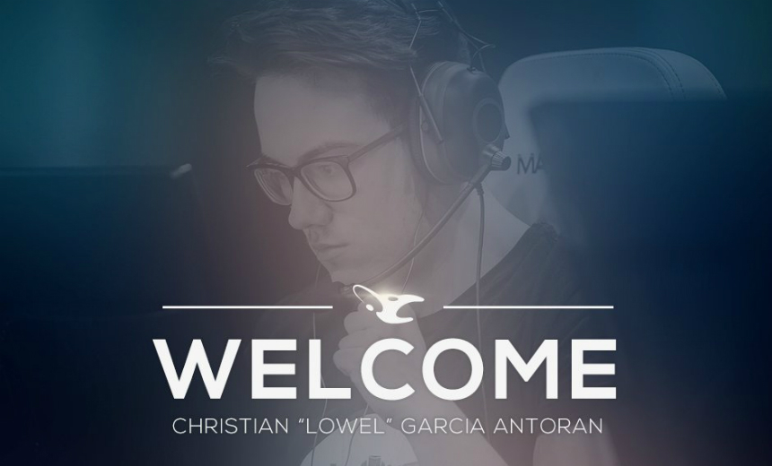 Christian "loWel“ Garcia Antoran to replace oskar in mousesports