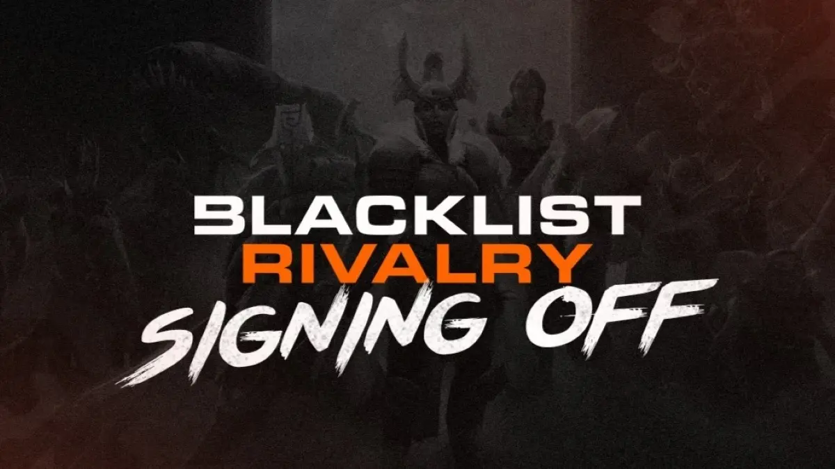 Blacklist Rivalry disbands Dota 2 roster, leaves Dota 2 esports scene